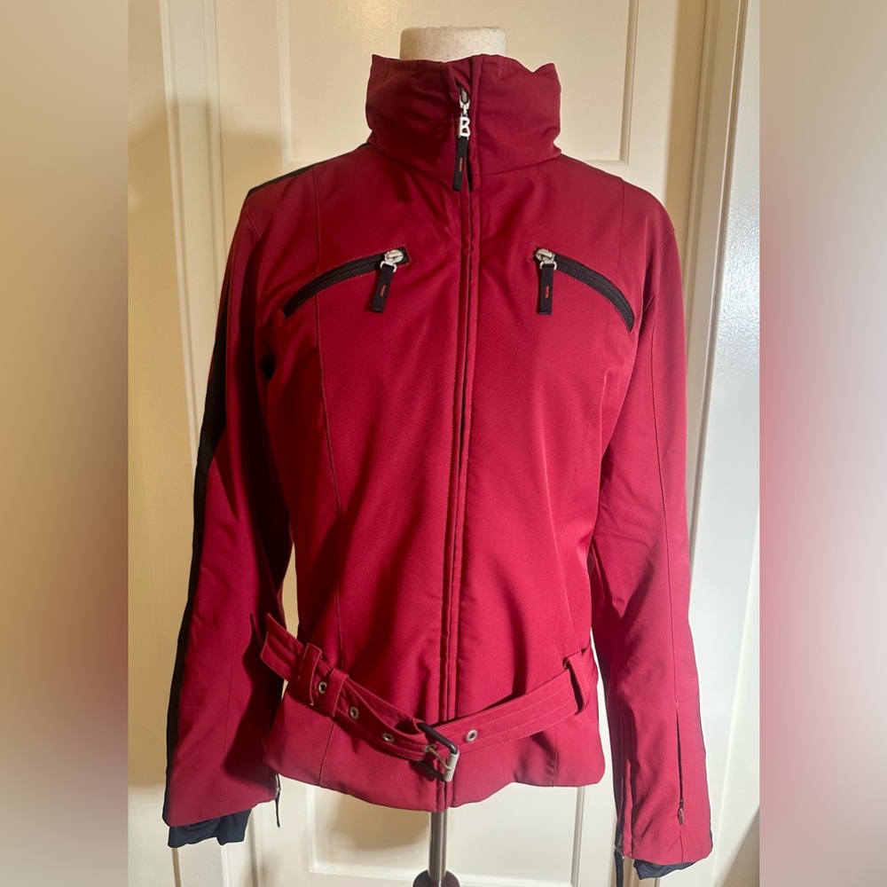 Vintage Bogner Women's Cherry Red Ski Jacket